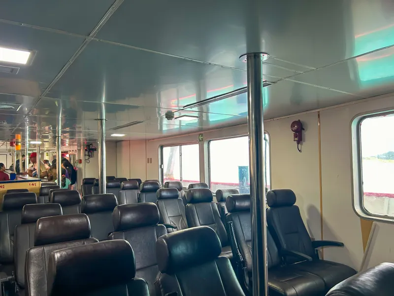 Andaman ferry premium class seating on Green Ocean