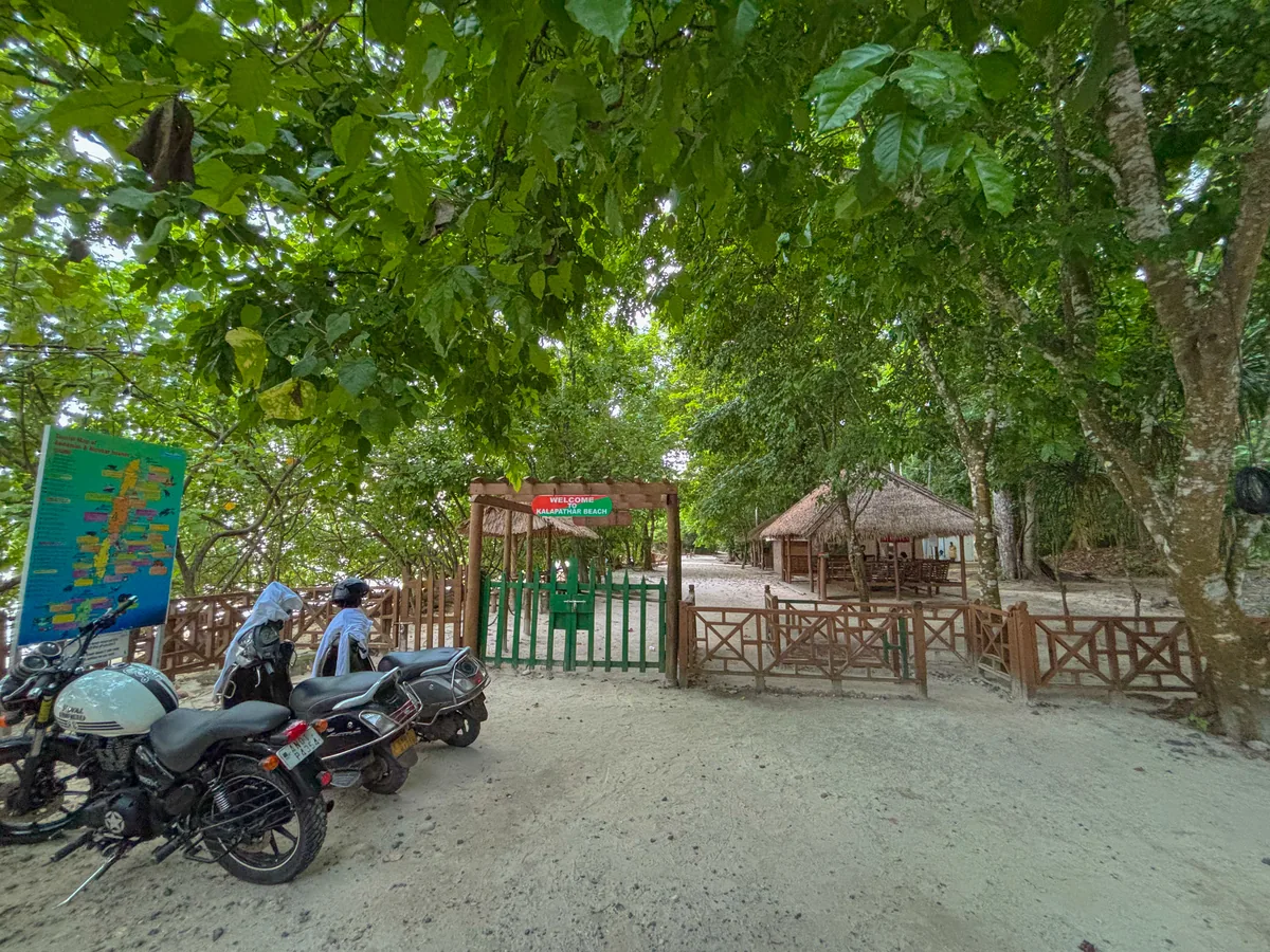 Kalapathar Beach coastline, Havelock Island