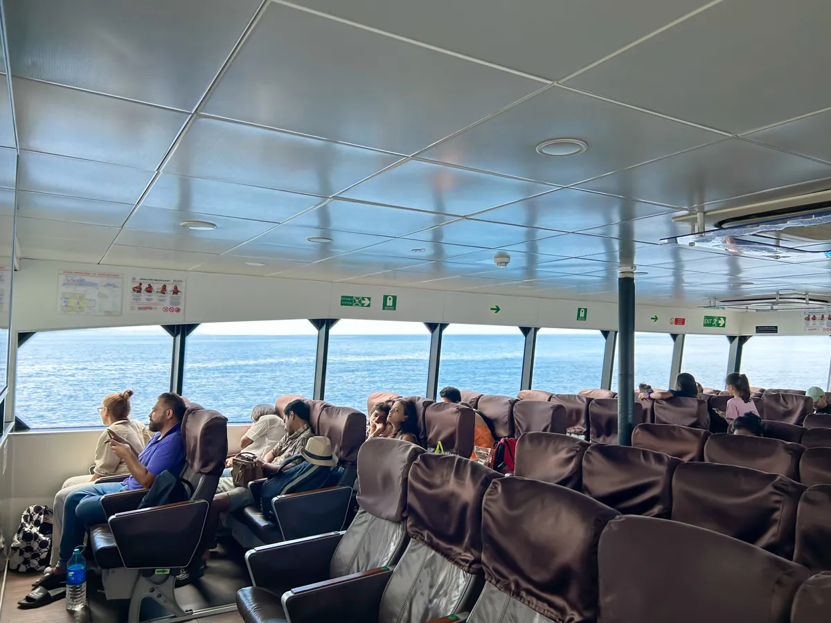 ITT Majestic Majesty class front section seating