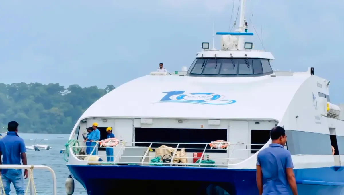 MV Makruzz Gold ferry at Andaman Islands
