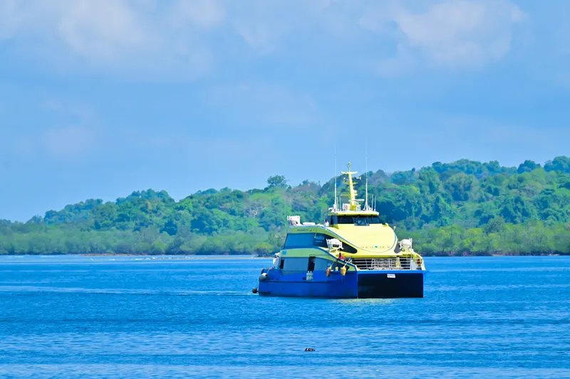 Nautika ferry catamaran at Port Blair Andaman Islands