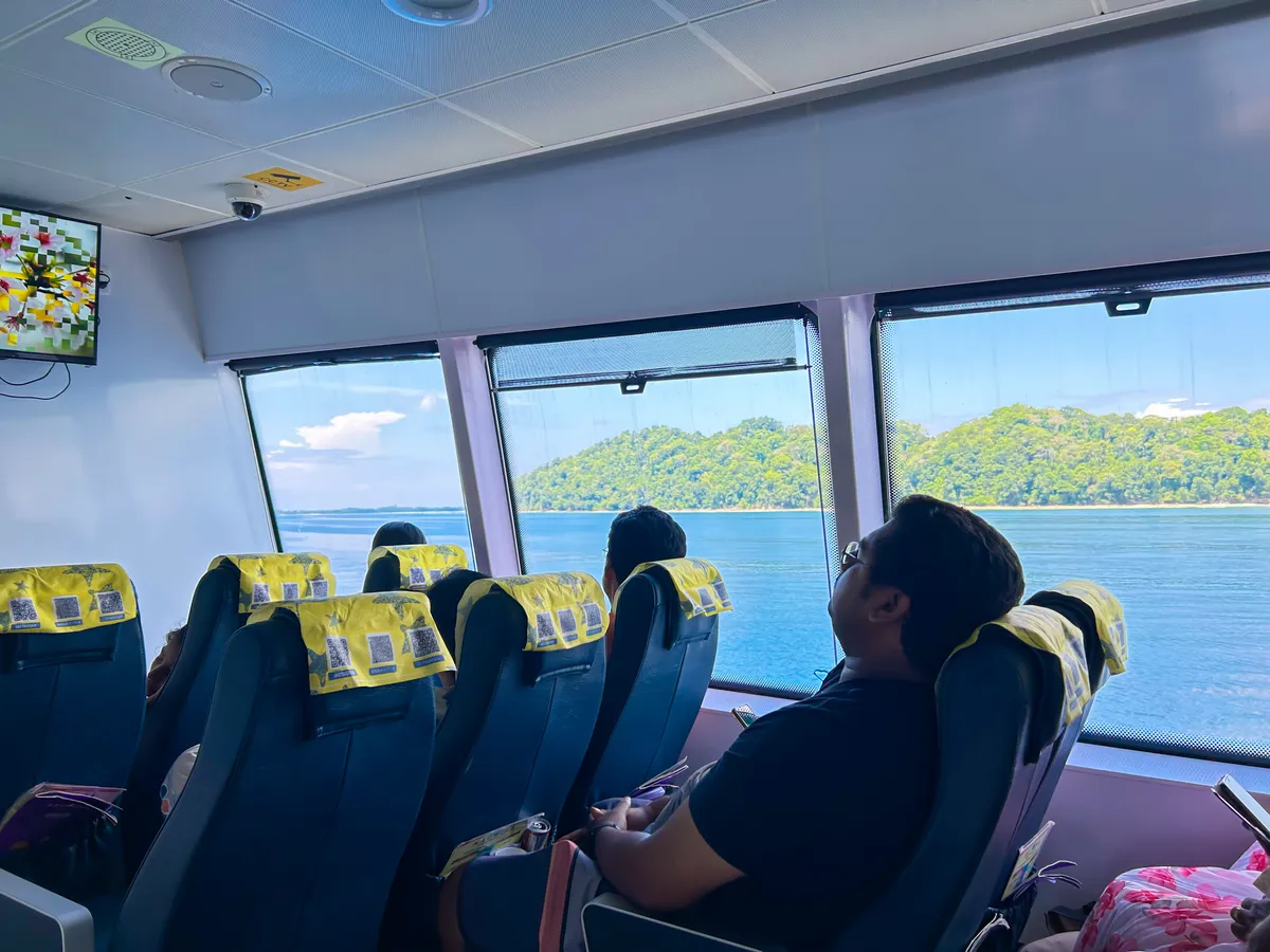 Nautika Luxury class interior seating with reclining seats