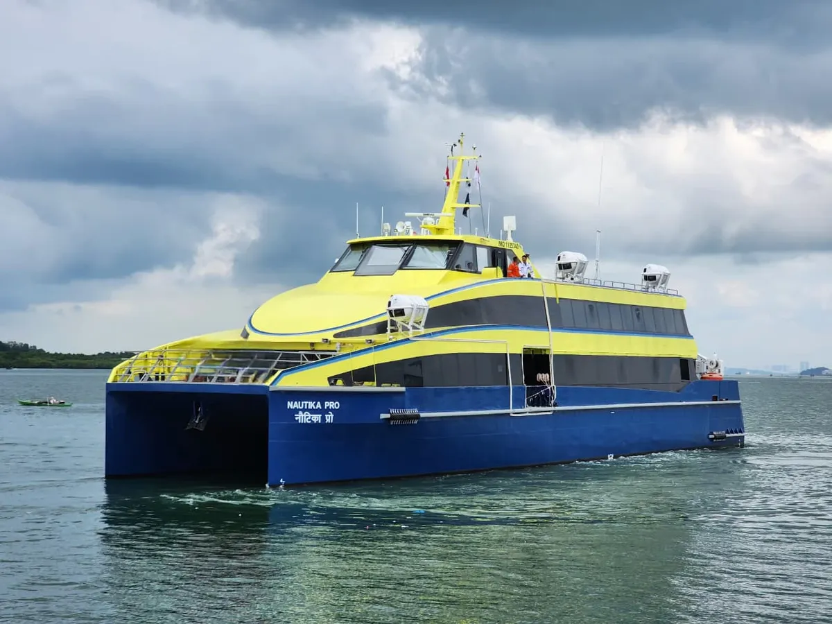 Nautika Pro high-speed catamaran — fastest Havelock to Neil ferry at 45 minutes