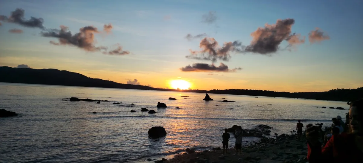Sunset at Chidiyatapu, Port Blair